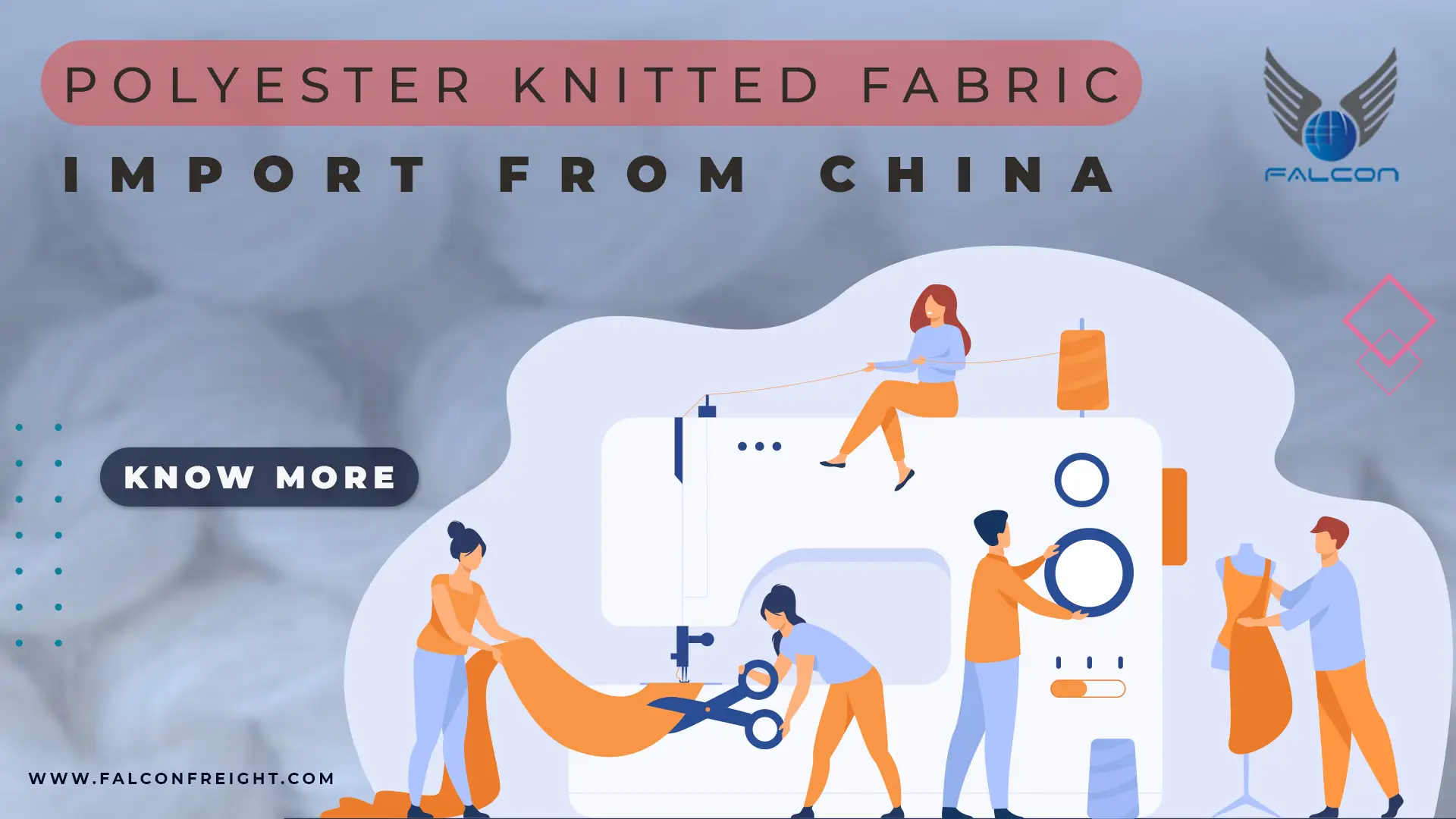 About Polyester Knitted fabric Import From China To India