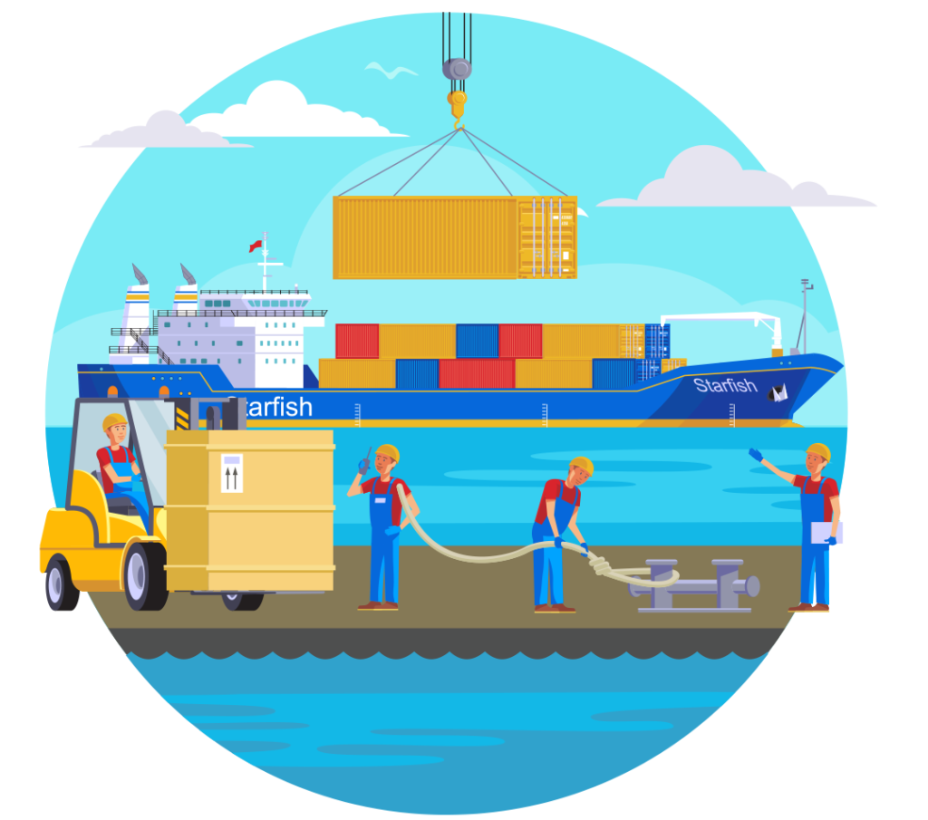 sea container freight forwarding