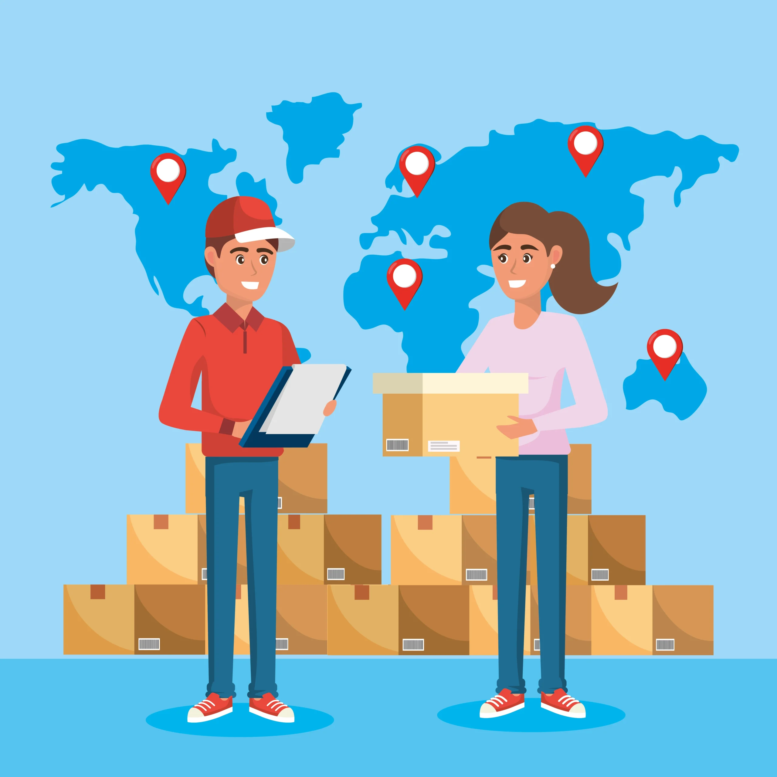 SEA AND AIR FREIGHT FROM CHINA TO INDIA