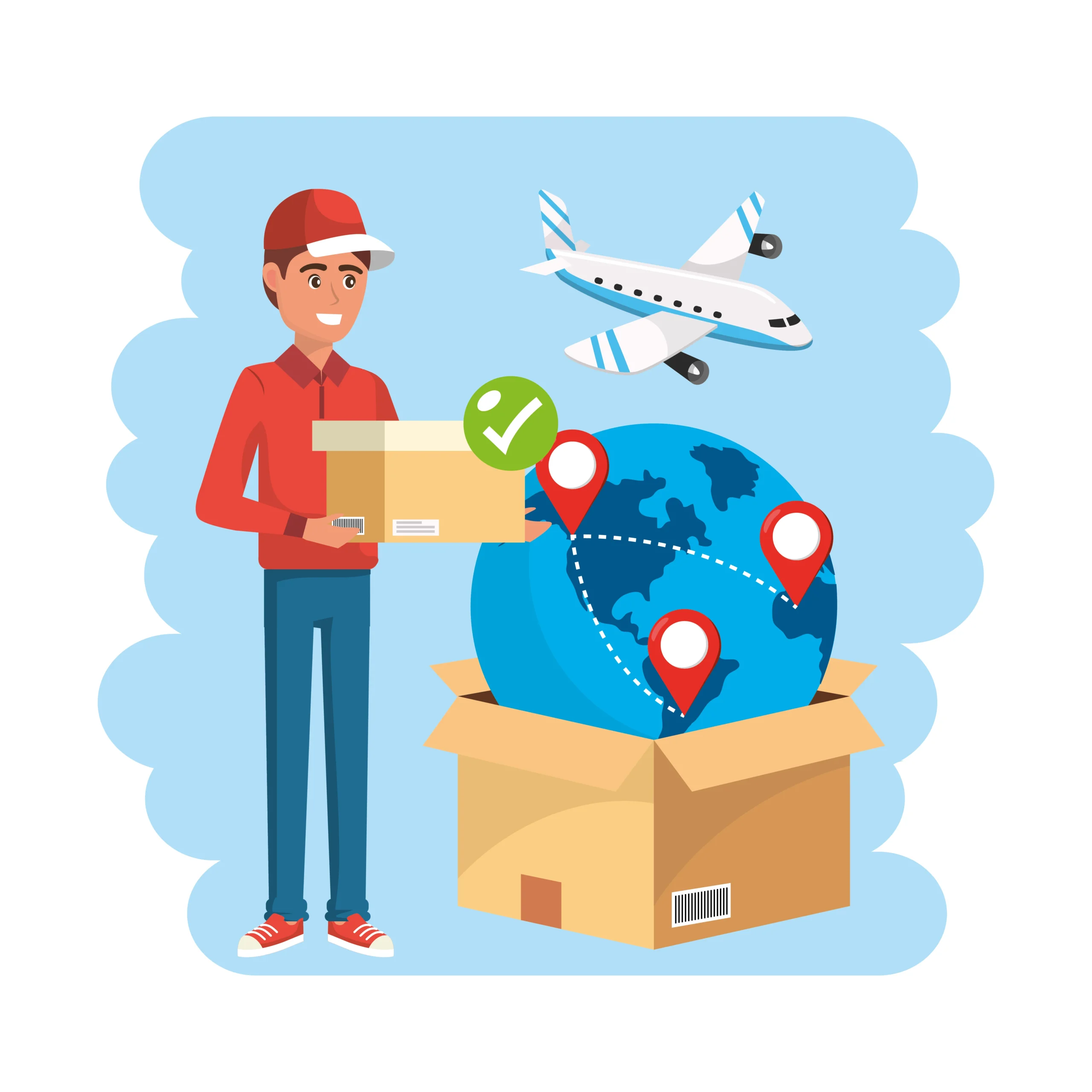 International Courier Services from Bhopal to London