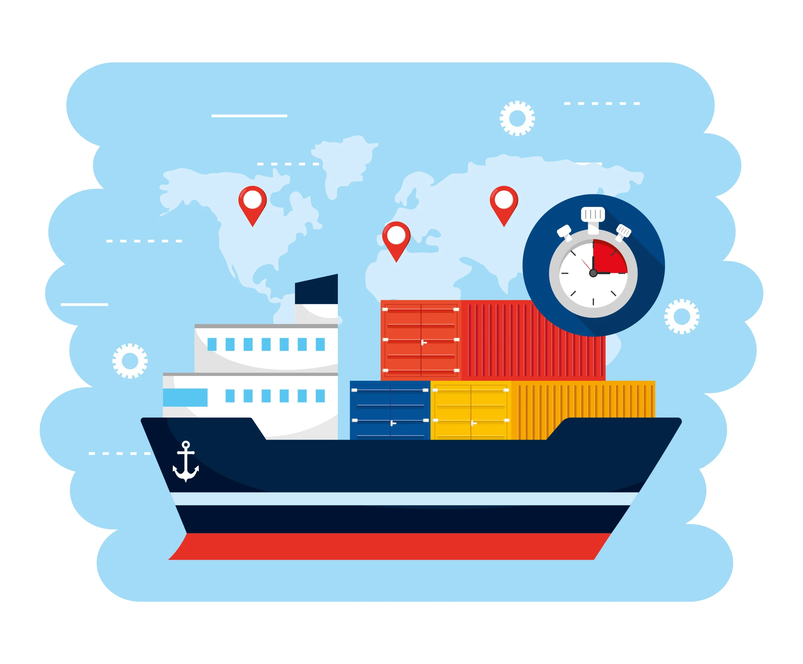 Sea Import Custom Clearing Agents in India