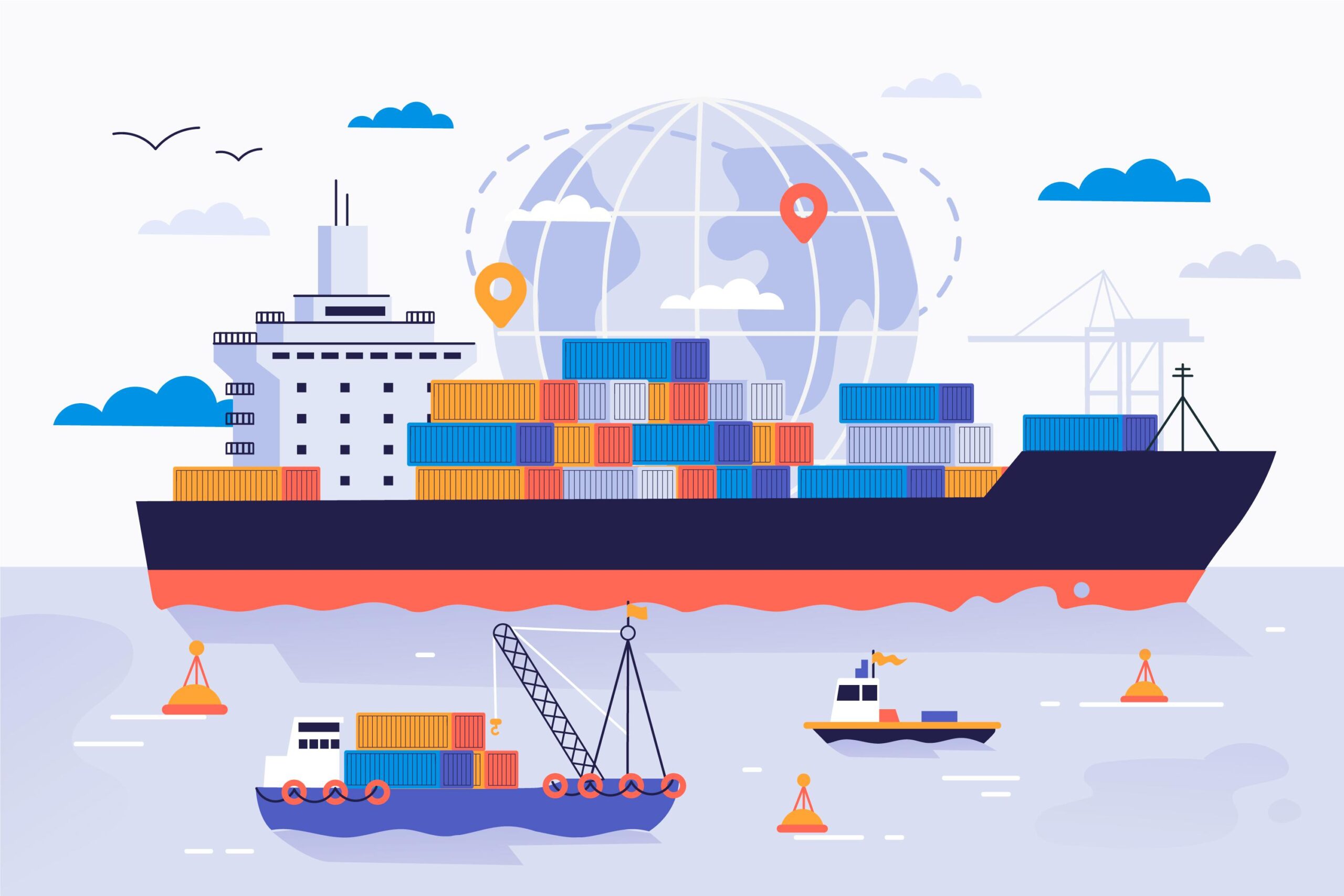 Sea & Air Freight From Nansha Guangzhou China