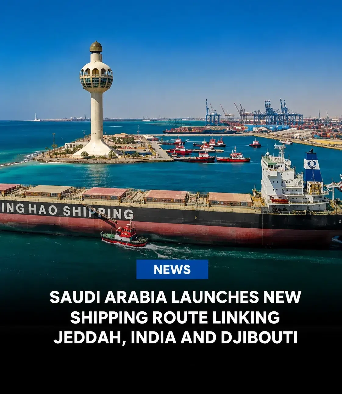 Mundra Port to Jeddah Red Sea Shipping Route Launched