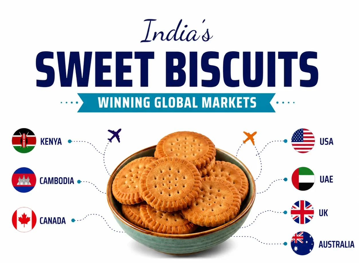 Biscuit Export from India: Growth, Demand and Top Markets