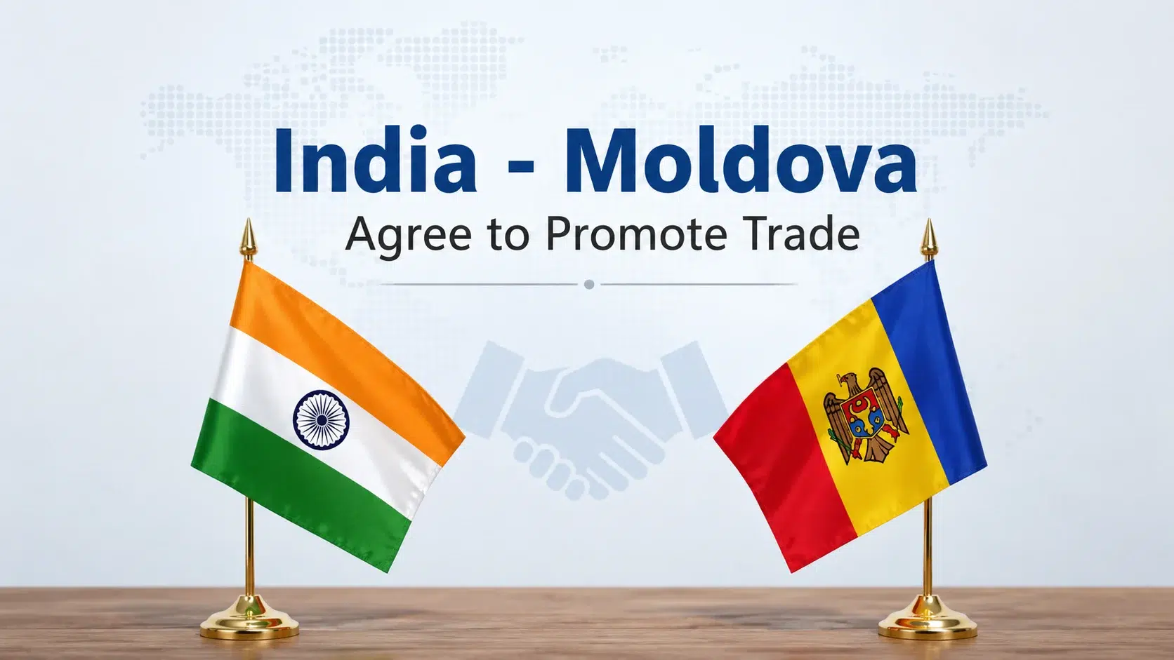India – Moldova Agree to Promote Trade