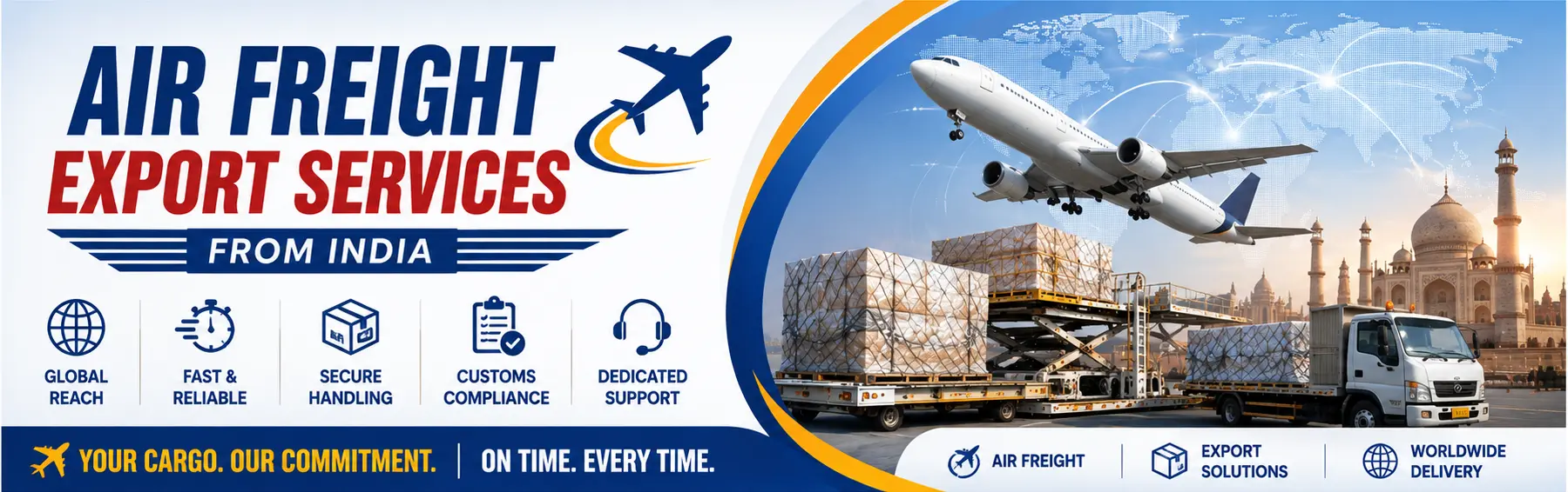 Air Freight Export Services from India