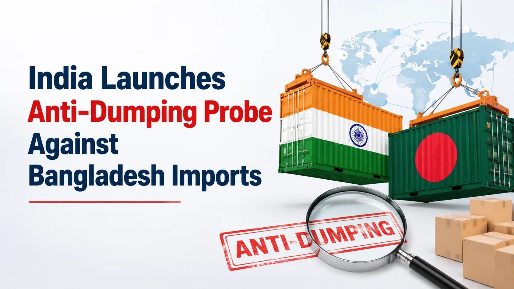 India Launches Anti-Dumping Probe Against Bangladesh Imports