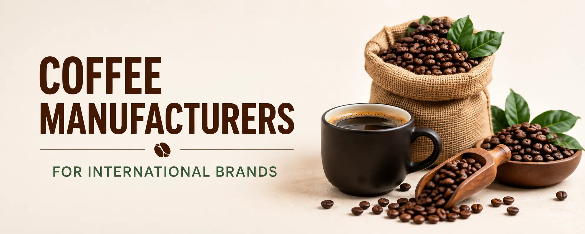 Coffee Manufacturers for International Brands