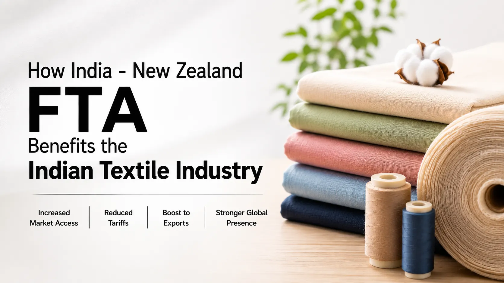 How India – New Zealand FTA Benefits the Indian Textile Industry