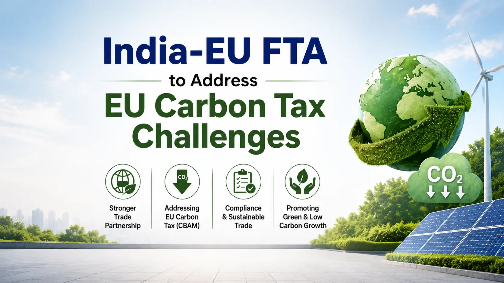 India-EU FTA to Address EU Carbon Tax Challenges