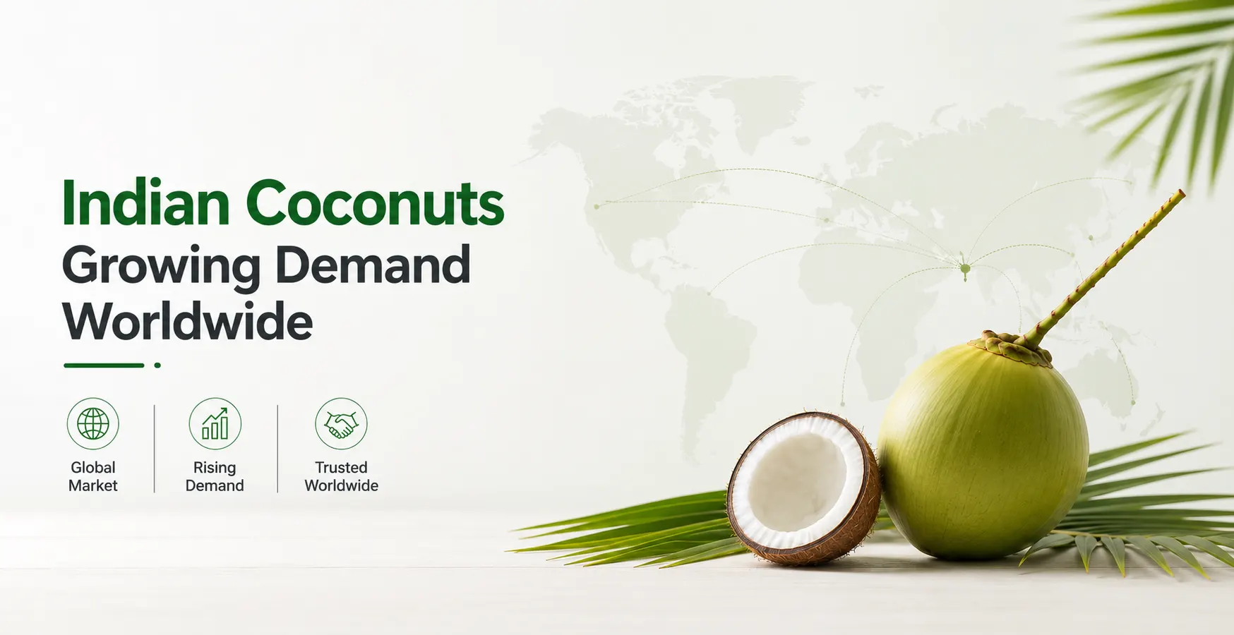 Indian Coconuts Growing Demand Worldwide