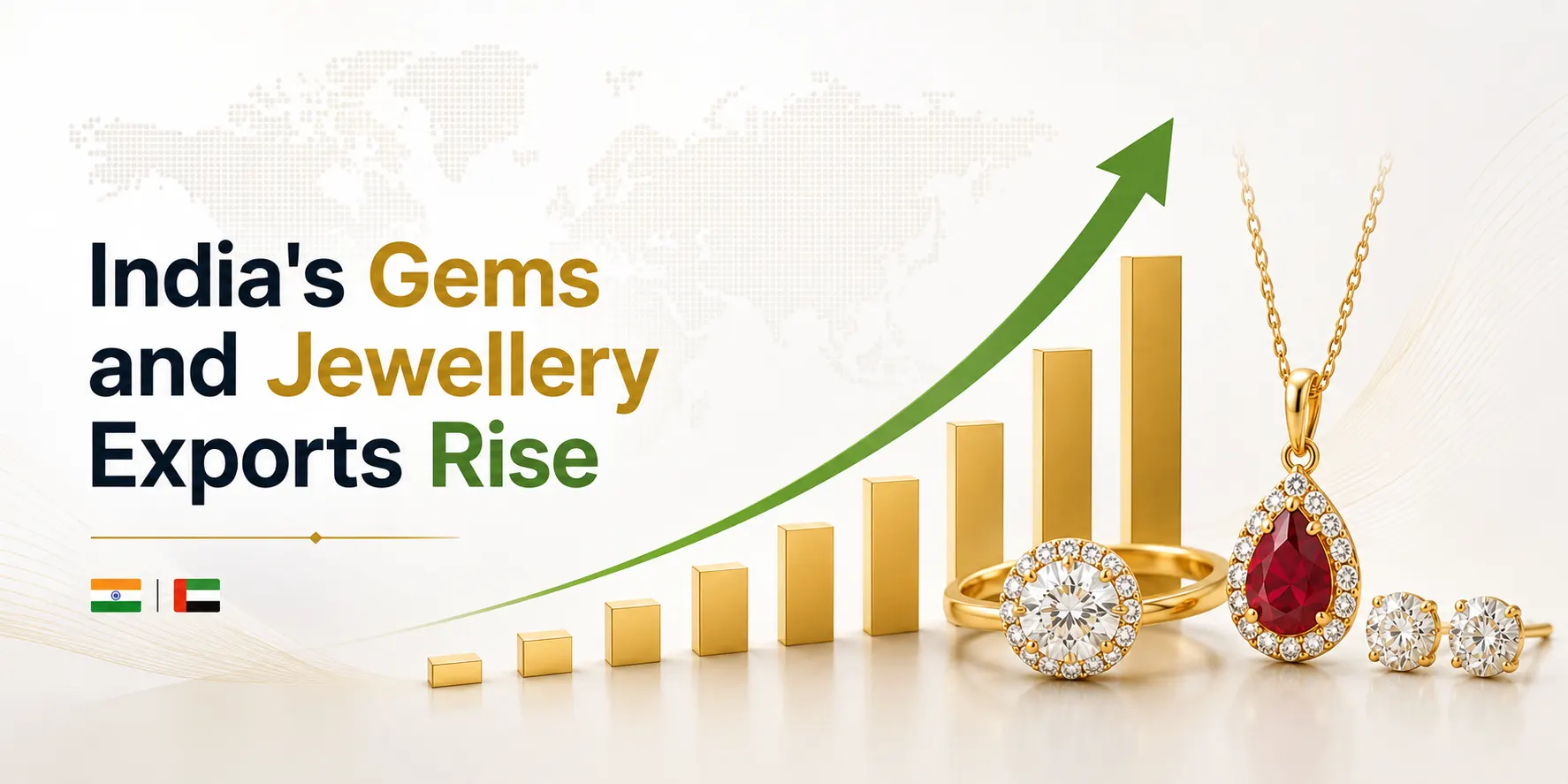 India’s Gems and Jewellery Exports Rise