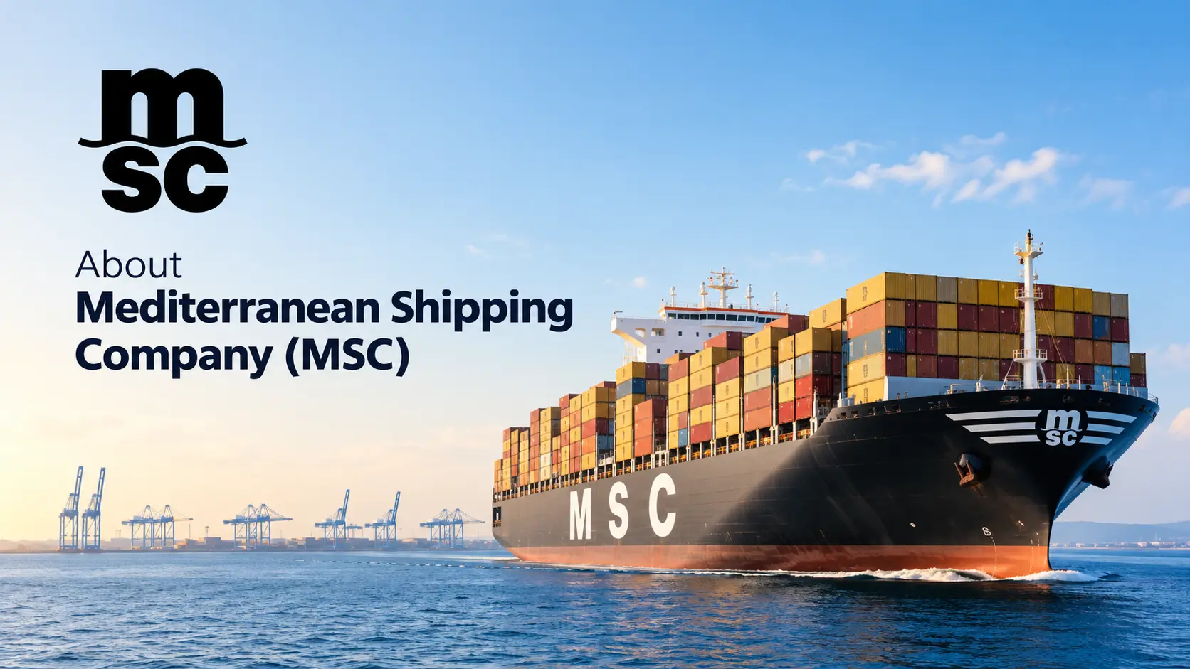 About Mediterranean Shipping Company (MSC)