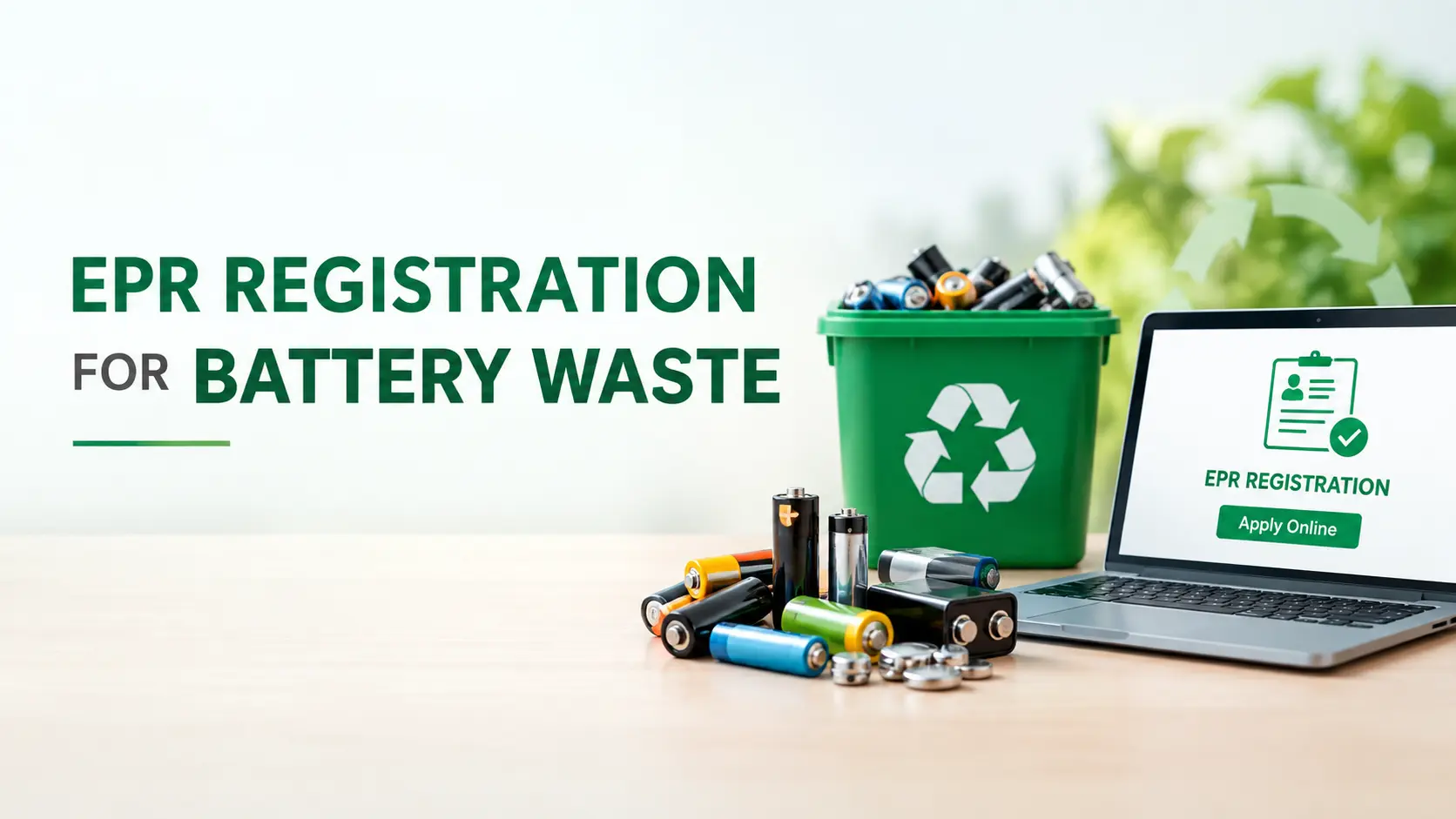 EPR REGISTRATION FOR BATTERY WASTE