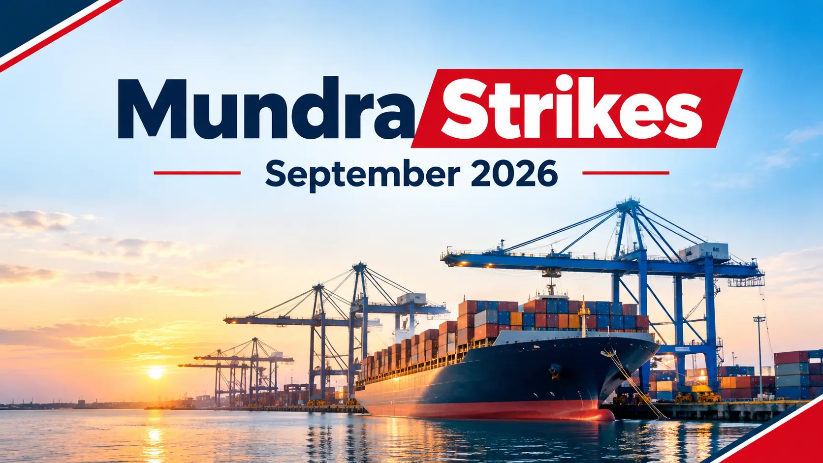 MUNDRA STRIKES – SEPTEMBER 2026