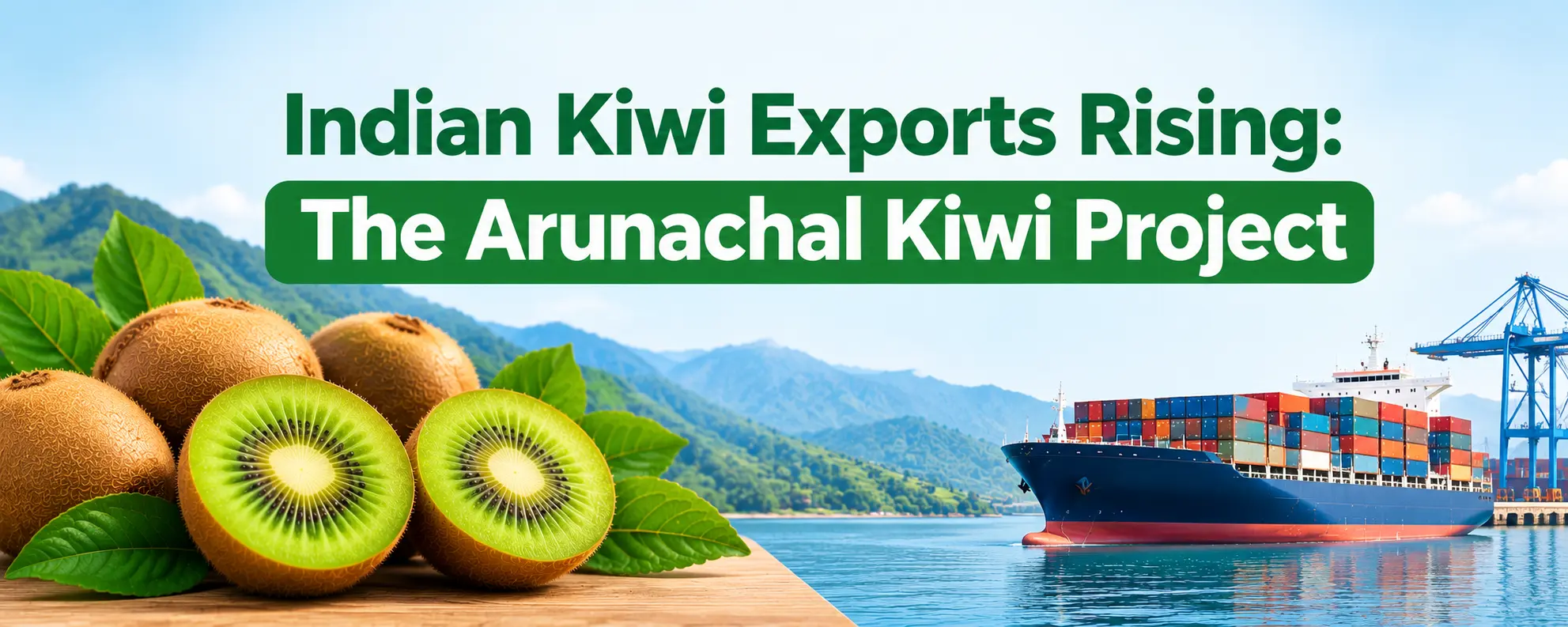 Indian Kiwi Exports Rising: The Arunachal Kiwi Project