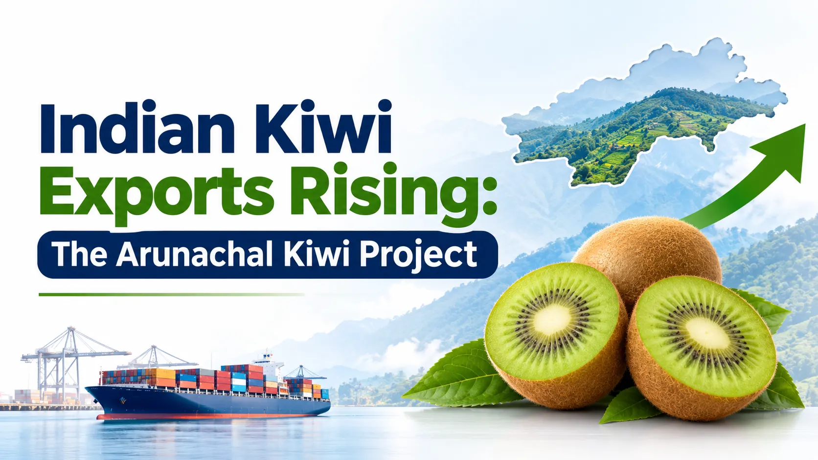 Indian Kiwi Exports Rising: The Arunachal Kiwi Project