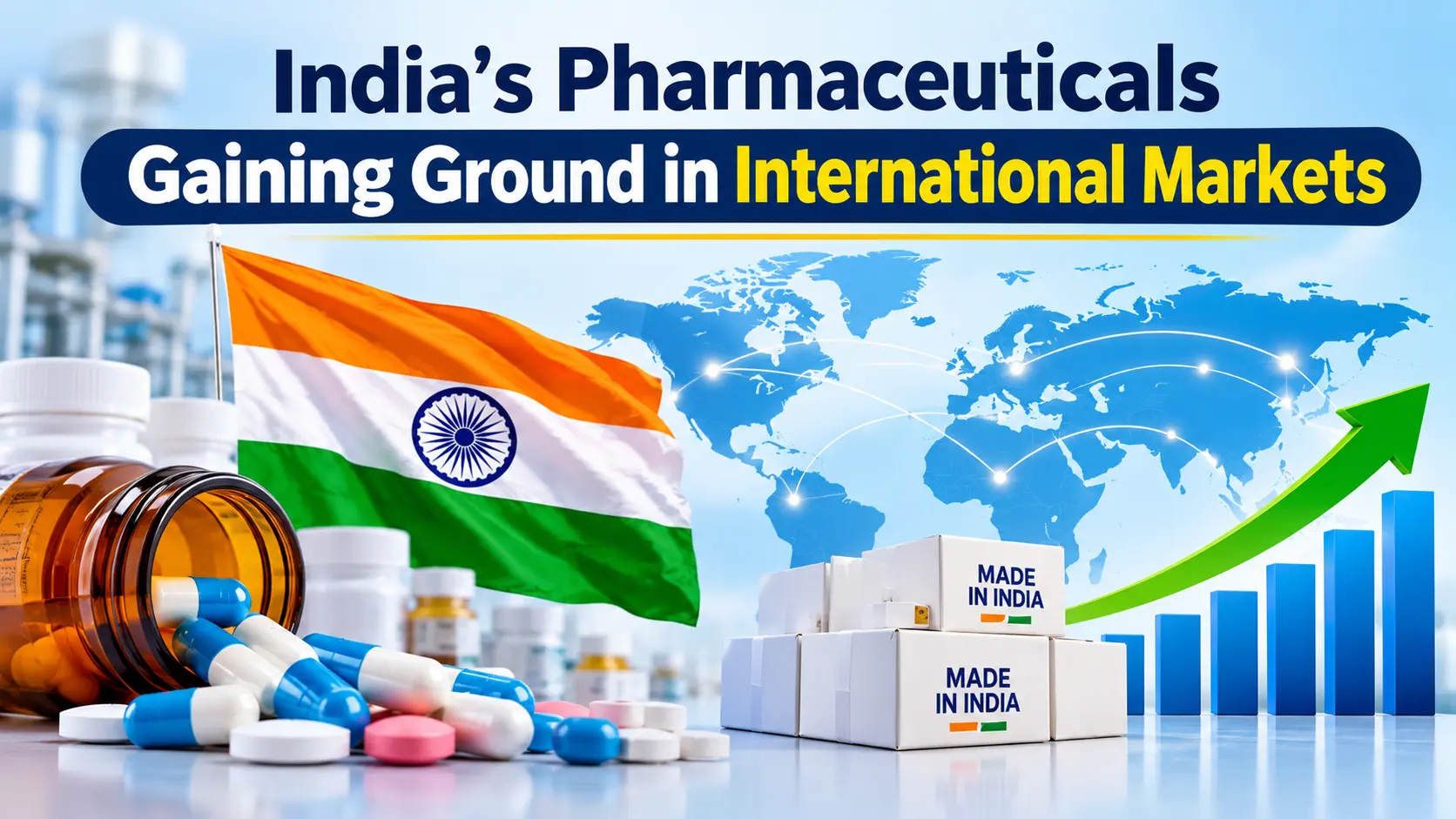 India’s Pharmaceuticals Gaining Ground in International Markets