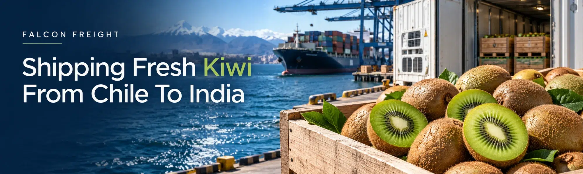 Shipping Fresh Kiwi From Chile To India