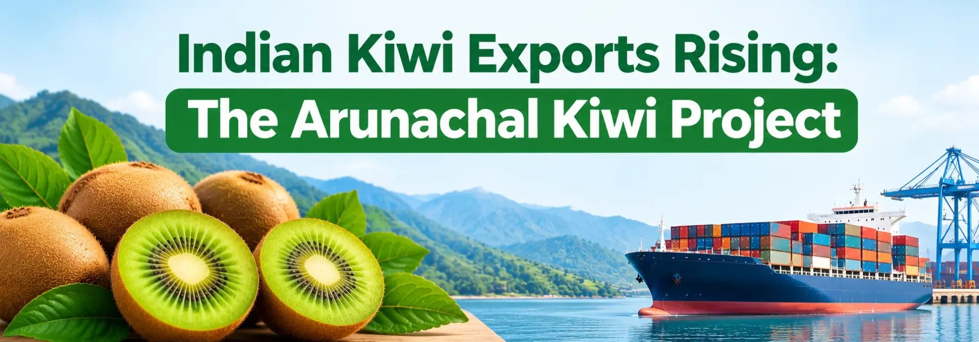 Indian Kiwi Exports Rising: The Arunachal Kiwi Project