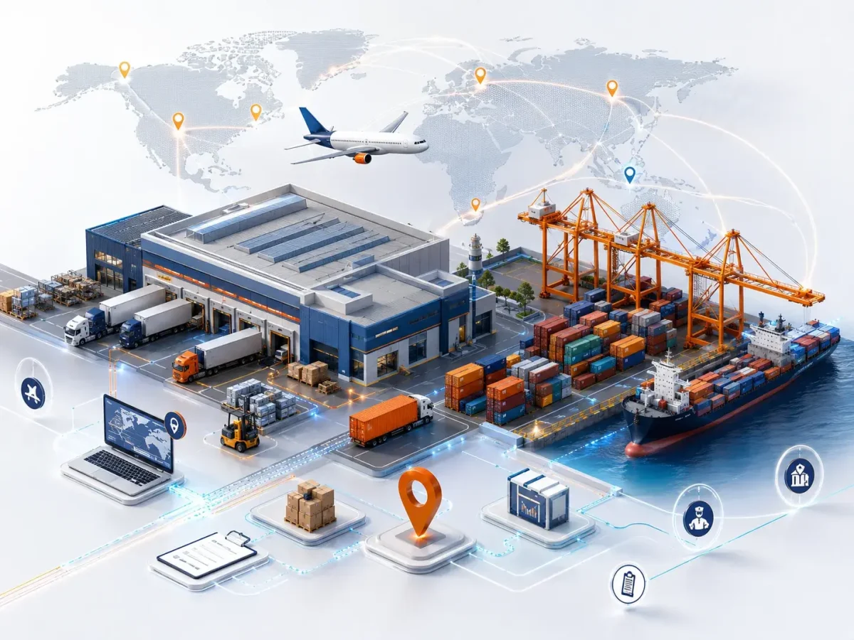 Our Trusted Global Logistics Network – Falcon India